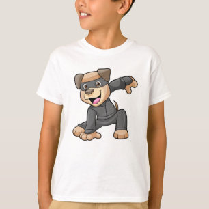 Camiseta Perro con traje Ninja