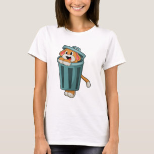Camiseta Perro con Trashcan