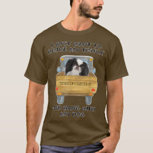 Camiseta Perro conductor de camión Japanese Chin