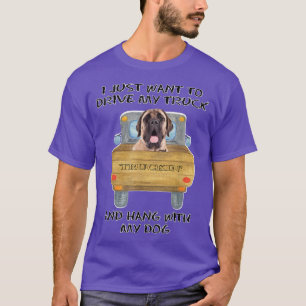 Camiseta Perro conductor de camión Mastín 