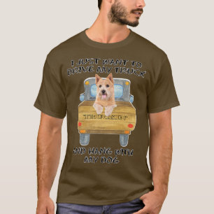 Camiseta Perro conductor de camión Norwich Terrier