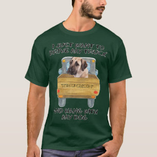 Camiseta Perro conductor de camión Pastor de Anatolia 
