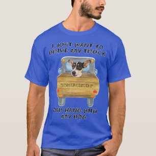 Camiseta Perro conductor de camión Ratonero Terrier 