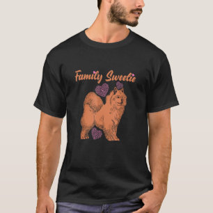 Camiseta Perro Corazón Familia Paw Perro Raza Perro Cute Sa