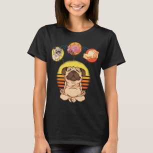 Camiseta Perro Corgi animal lindo perro apunta a otro