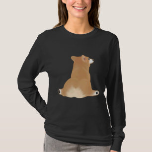 Camiseta Perro Corgi Cachorro Con Corgi Butt