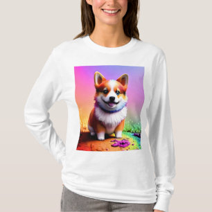 Camiseta Perro Corgi De Cachorro Cúpido-36475