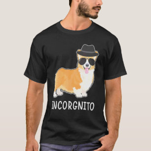 Camiseta Perro Corgi de incógnito