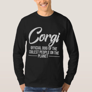 Camiseta Perro Corgi De Las Personas Más Cooladas - Amantes