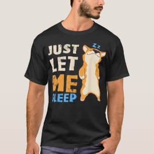 Camiseta Perro Corgi Durmiente, Camiseta, Pajamas