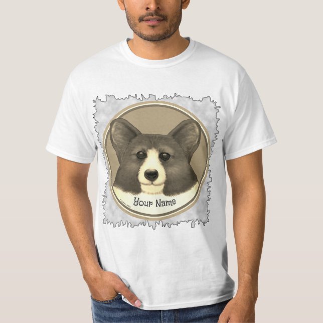 Camiseta Perro Corgi galés (Anverso)