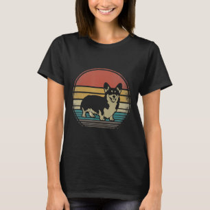 Camiseta Perro Corgi Retro Vintage 60s 70s Ama Corgi