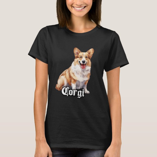 Camiseta Perro Corgi x Welsh Corgi (Anverso)