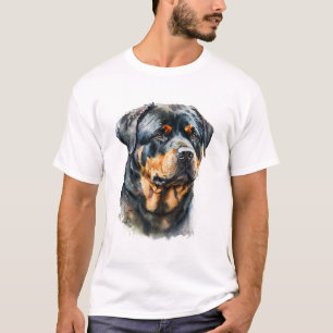 Camiseta Perro creativo con arte de estilo