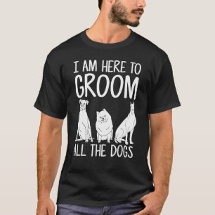 Camiseta Perro Crecer Para Perros De Peluquería De Perro Gr