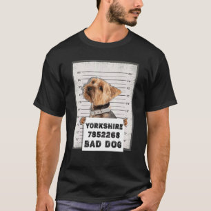 Camiseta Perro criminal de tiros en Yorkshire Mug
