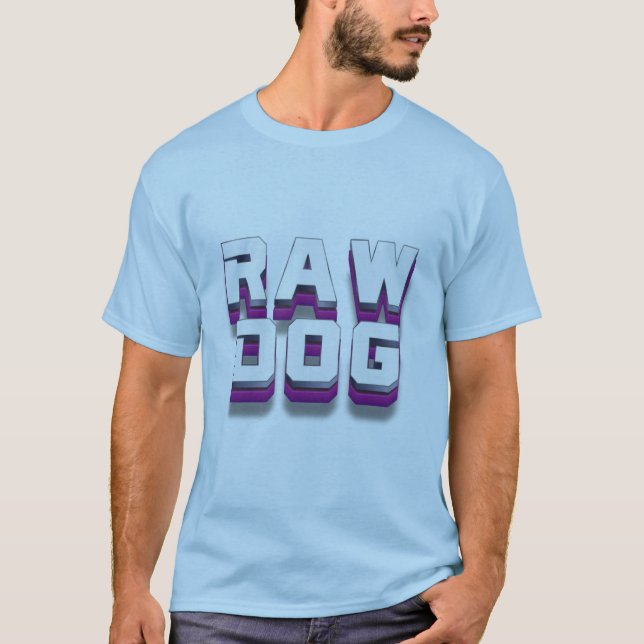 Camiseta Perro crudo (Anverso)