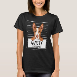 Camiseta Perro Culpable Foto de Podenco Ibicenco