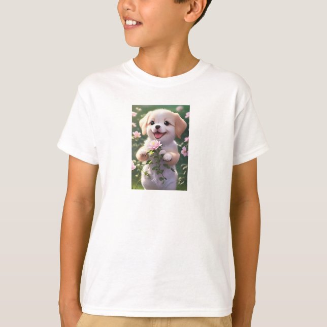 Camiseta Perro Cute (Anverso)