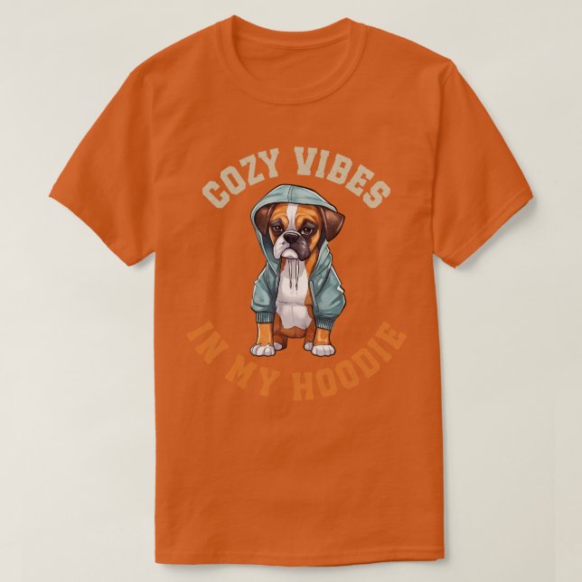 Camiseta Perro Cute Boxer 4 (Diseño del anverso)
