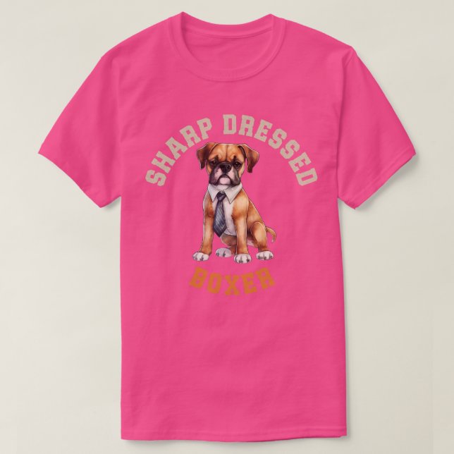 Camiseta Perro Cute Boxer 5 (Diseño del anverso)