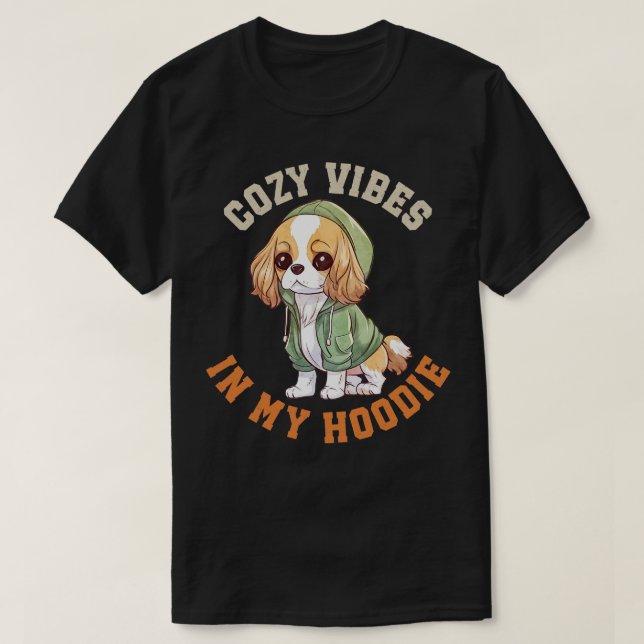 Camiseta Perro Cute Cavalier (Diseño del anverso)