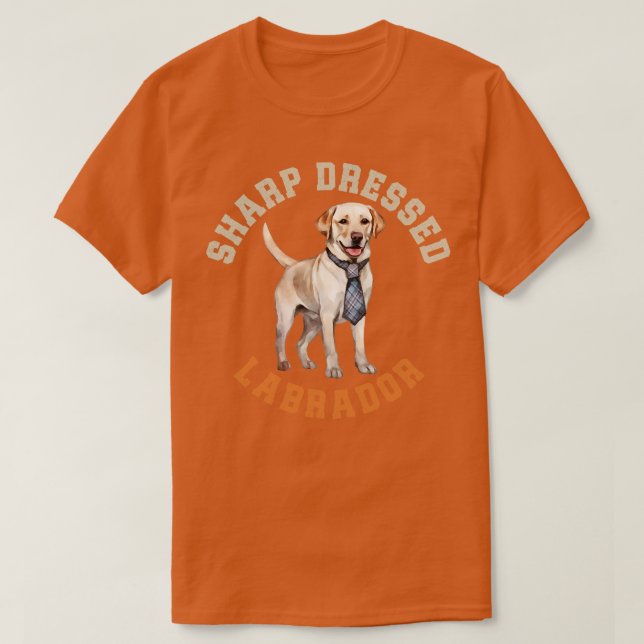 Camiseta Perro Cute Labrador (Diseño del anverso)