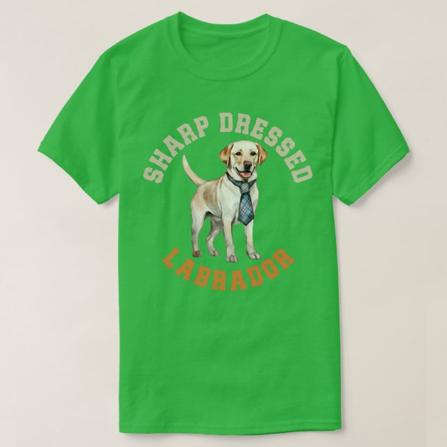 Camiseta Perro Cute Labrador (Diseño del anverso)