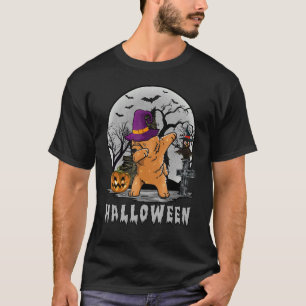 Camiseta Perro Dabbing Halloween Chow Perro Dab Mascota Gor