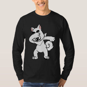 Camiseta Perro Dabbing Para Perro Pastor Alemán Tee Perro