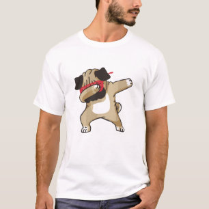 Camiseta Perro Dabbing, Pug Dabbing, Perro gracioso