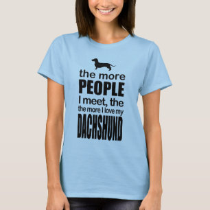 CAMISETA PERRO DACHSHUND