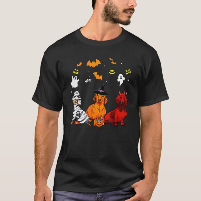 Camiseta Perro Dachshund (Anverso)
