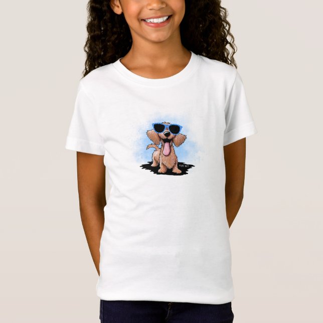 Camiseta Perro Dachshund de pelo duro (Anverso)
