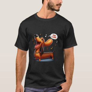 Camiseta Perro Dachshund Hombres Mujeres Niños Niños Chicas