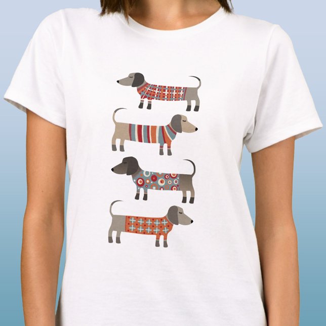 Camiseta Perro Dachshund Sausage (Dachshund sausage or wiener dog fun t-shirt)