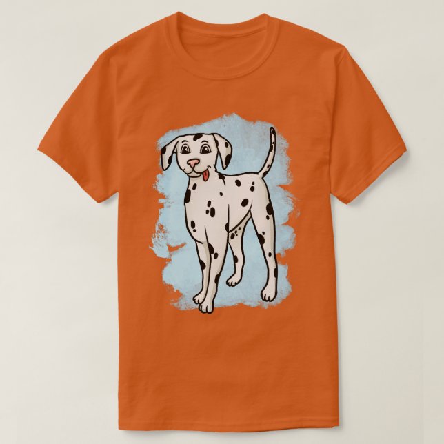 Camiseta Perro dálmata (Diseño del anverso)
