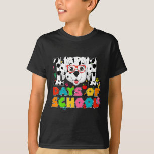 Camiseta Perro dálmata del día 100 de la escuela 100 días d