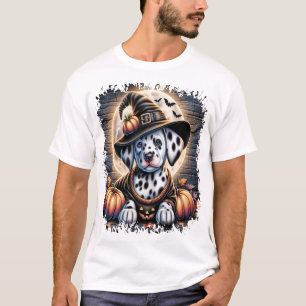 Camiseta Perro Dálmata Halloween