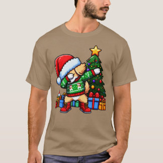 Camiseta Perro Danzante Pawsome con Pijama de Navidad