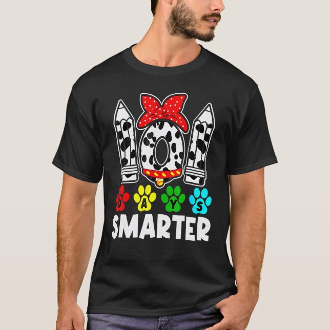 Camiseta Perro De 101 Días De Escuela Maestro Más Inteligen (Anverso)