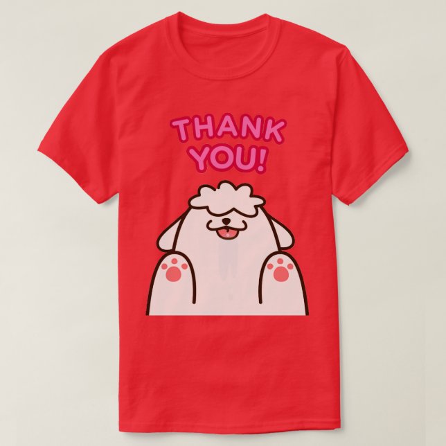 Camiseta Perro de Acción de Gracias (Diseño del anverso)