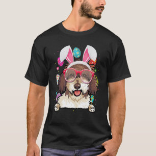 Camiseta Perro de agua dulce conejo español frente a huevos