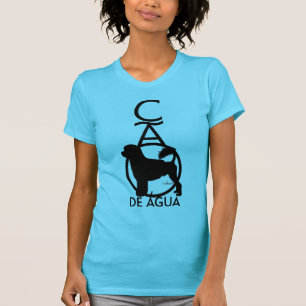 Camiseta Perro de agua portugués que coloca a Cao de Agua