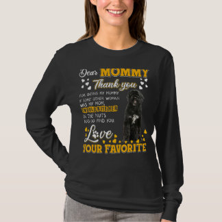 Camiseta Perro De Agua Portugués Querida Mamá Gracias Por E