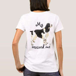 Camiseta Perro de aguas de saltador inglés del rescate