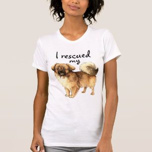Camiseta Perro de aguas del tibetano del rescate