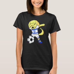 Camiseta Perro de aguas Retriever dorado aficionados fútbol
