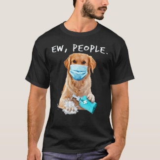 Camiseta Perro de aguas Retriever Dorado Gente que lleva ma