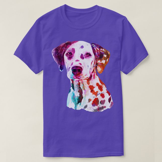 Camiseta Perro de animales Dalmatian (Diseño del anverso)